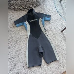 Seadoo Women's BRP Wet Suit 4-Way Flex Blue/Dark Grey Jet Ski Body Surf 
Sz M